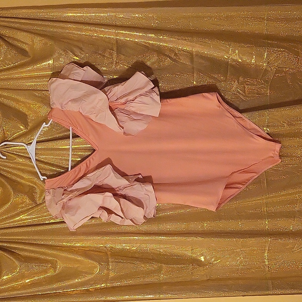 Bodysuit pink Size xxl NWOT